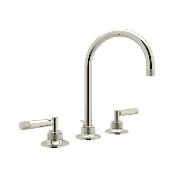 Rohl Michael Berman Graceline Widespread Lavatory FaucetPolished
